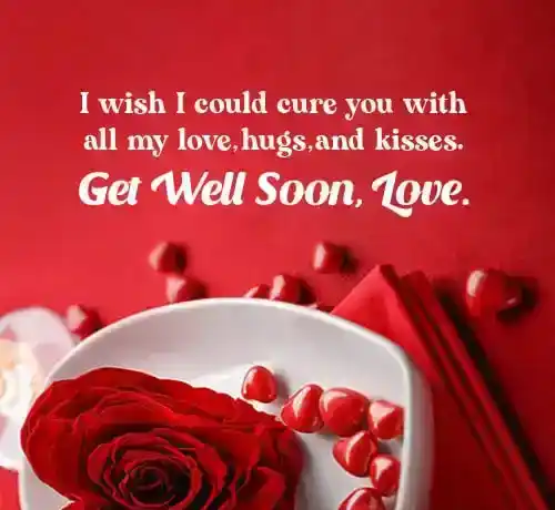 romantic get well soon messages for her