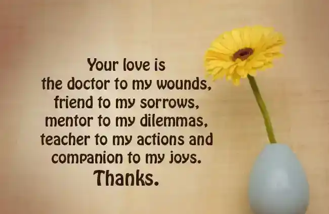 Romantic Thank You Messages for Girlfriend