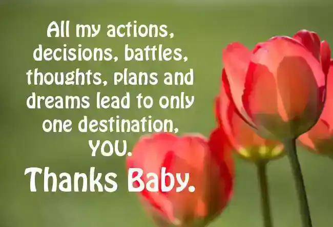 Thank You Messages for Girlfriend