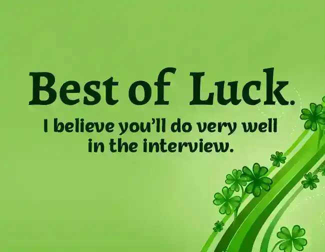 Interview-wishes