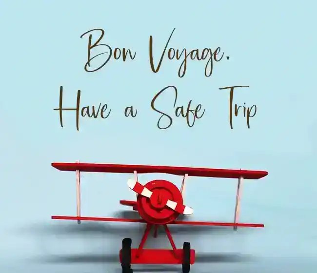 Bon-Voyage-Message