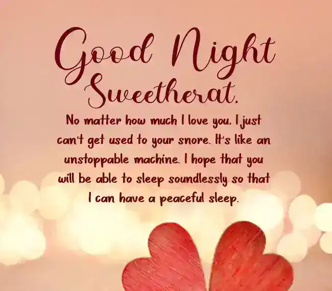 Cute Goodnight Paragraph for Him