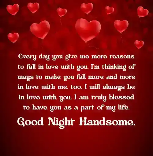 long goodnight texts for him