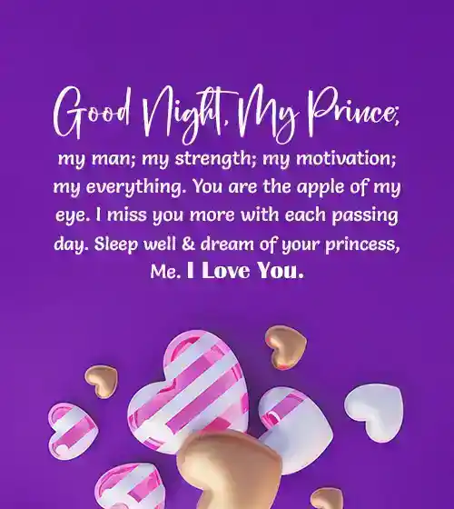 long goodnight paragraphs for him copy and paste