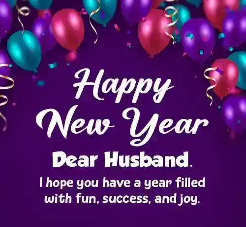 new year wishes for husband