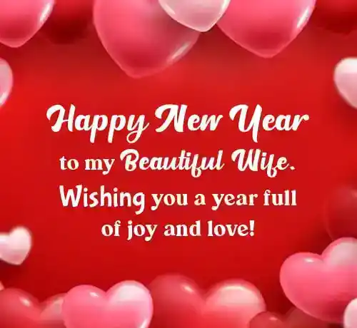 new year wish for wife