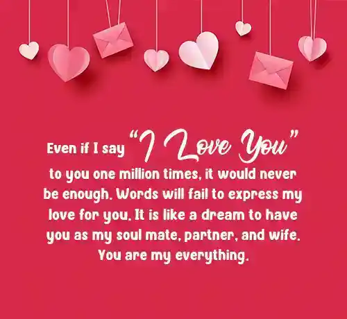 Long Love Paragraph for Wife