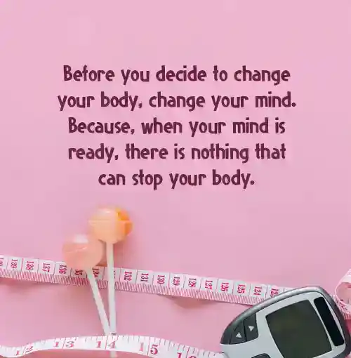 weight loss message