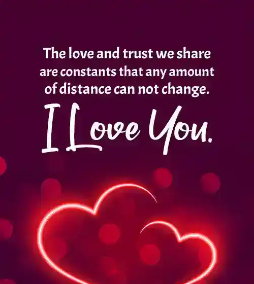 love and trust messages for distance relationship for her