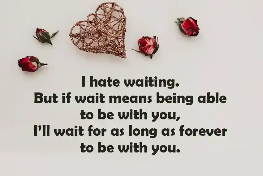 Waiting for You Messages for Him
