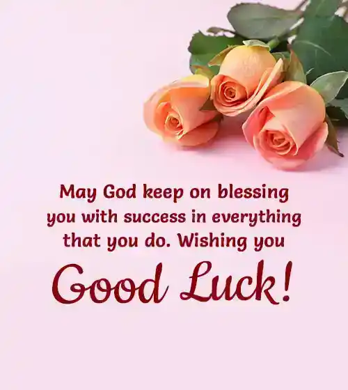 success wishes