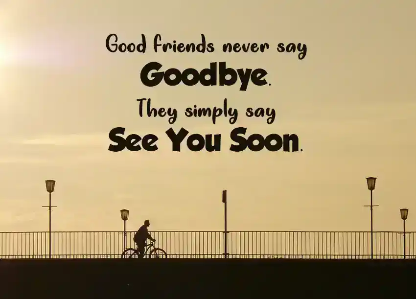 Goodbye Message on Moving To a New City