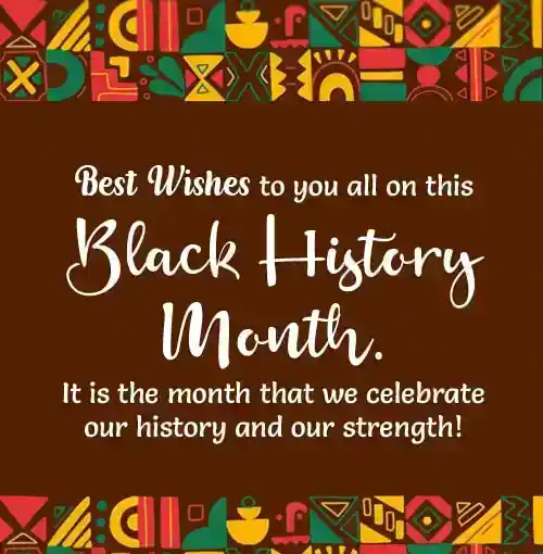 Black History Month Messages