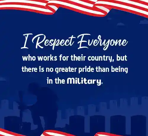 military appreciation quote