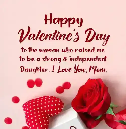 Valentine Messages for Mom from Daughter