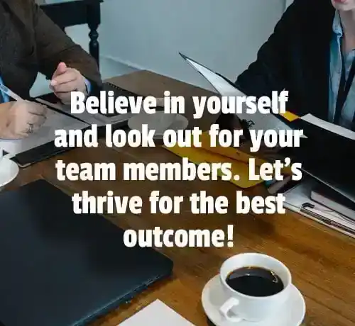 motivational message to team