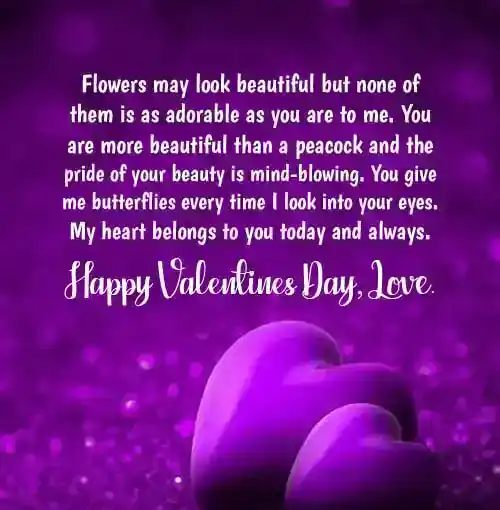 valentine paragraph for her