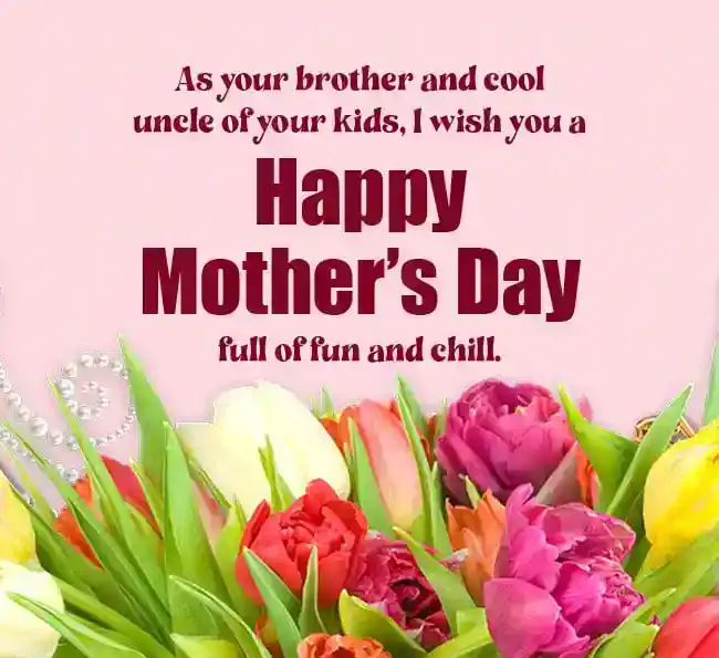 Mothers Day Wishes from Brother