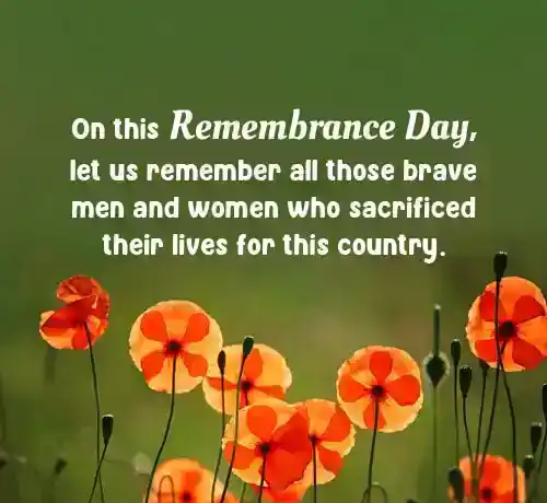 best remembrance day message