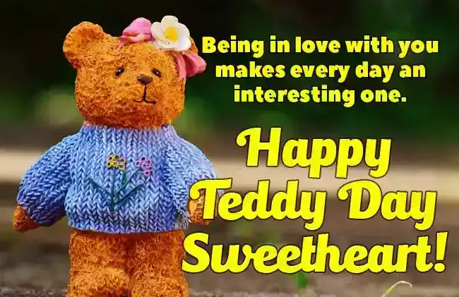 Teddy Day wishes for Her