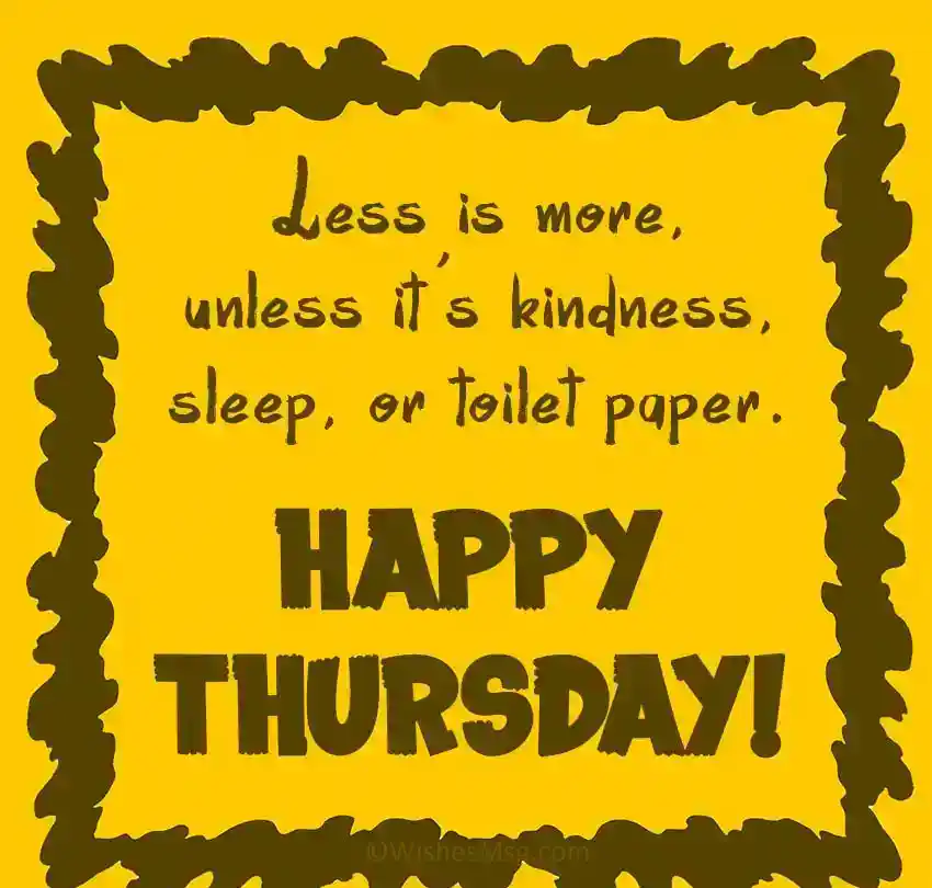 Happy Thursday Quotes Funny